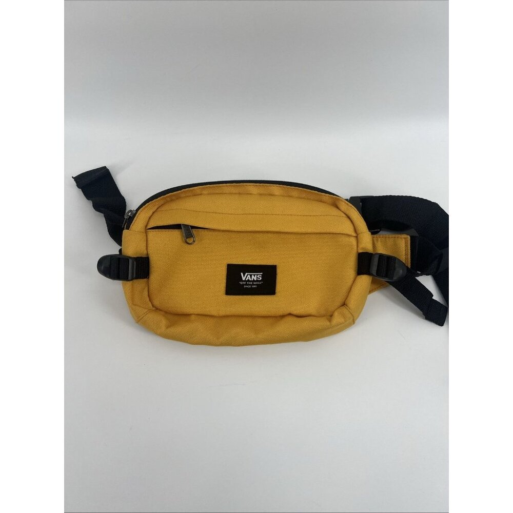 Vans Yellow and Black Crossbody Bag Fannypack